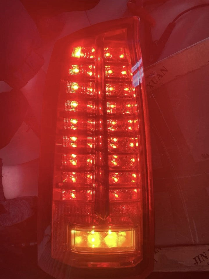 2005-2011 CADILLAC STS LED ECE RED EXPORT TAILLIGHTS PAIR SET NEW USED OEM