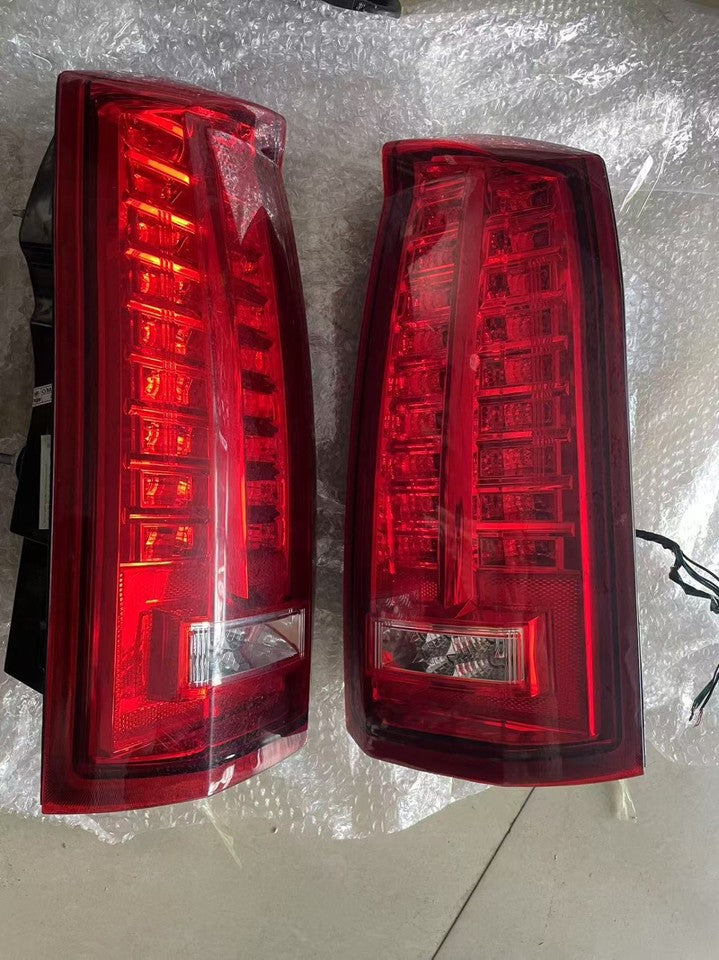 2005-2011 CADILLAC STS LED ECE RED EXPORT TAILLIGHTS PAIR SET NEW USED OEM