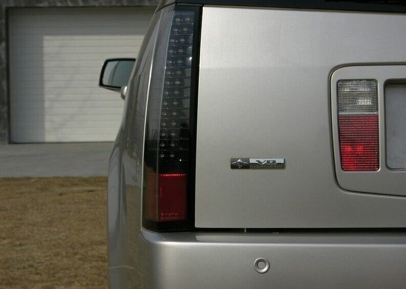 2004-2009 CADILLAC SRX LED ECE EURO EXPORT TAILLIGHTS USED OEM GM