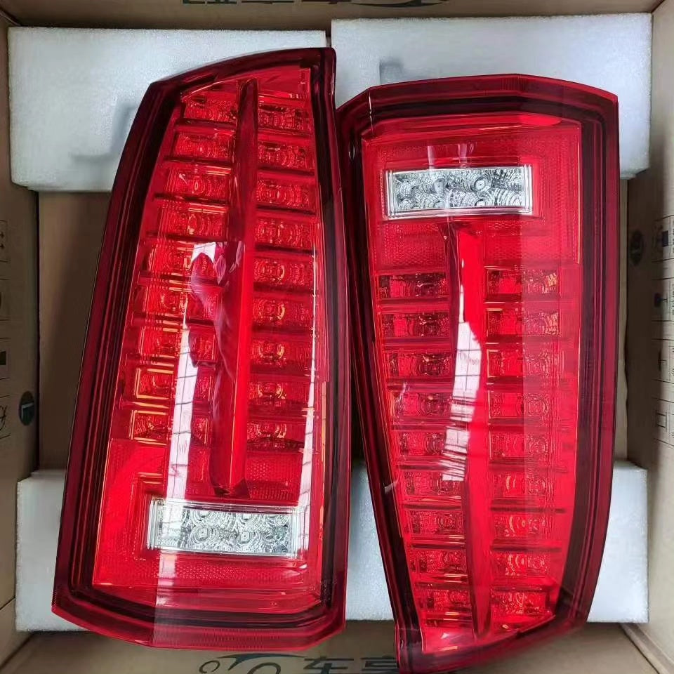 2005-2011 CADILLAC STS LED ECE RED EXPORT TAILLIGHTS PAIR SET NEW USED OEM