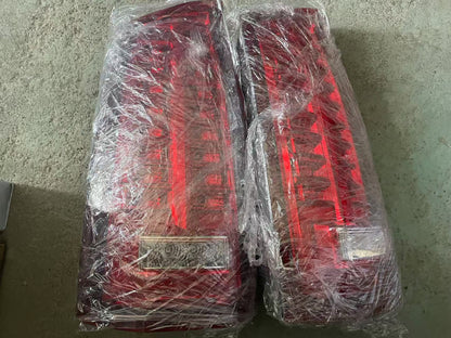 2005-2011 CADILLAC STS LED ECE RED EXPORT TAILLIGHTS PAIR SET NEW USED OEM