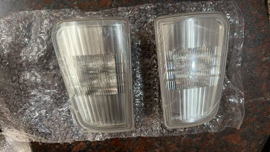 2005-2011 CADILLAC STS LED ECE CLEAR REVERSE LAMPS PAIR SET NEW USED OEM