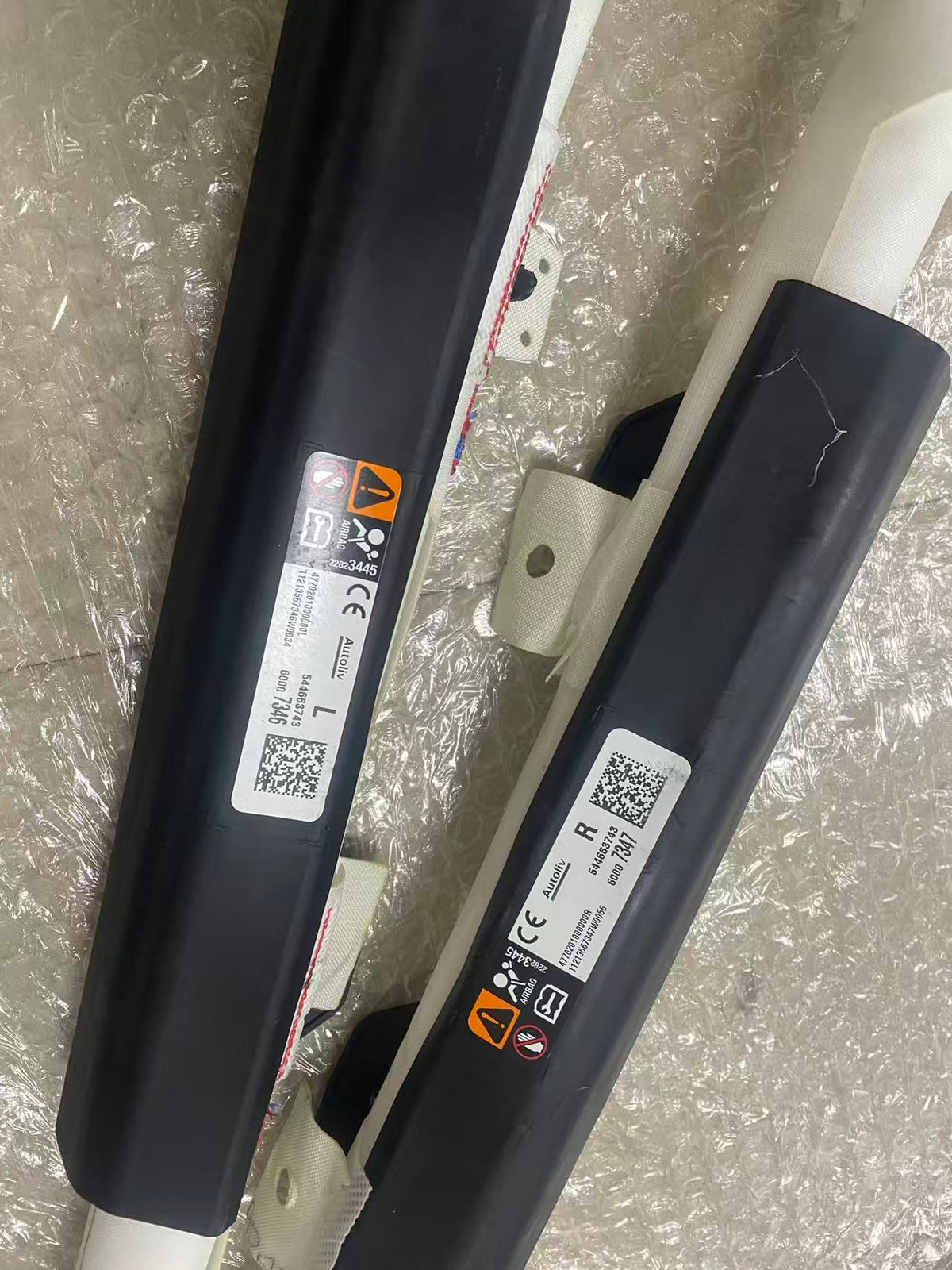 2024-2027 CHEVROLET TRAX Roof curtain airbags NEW USED Pair L+R