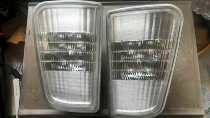 2005-2011 CADILLAC STS LED ECE CLEAR REVERSE LAMPS PAIR SET NEW USED OEM
